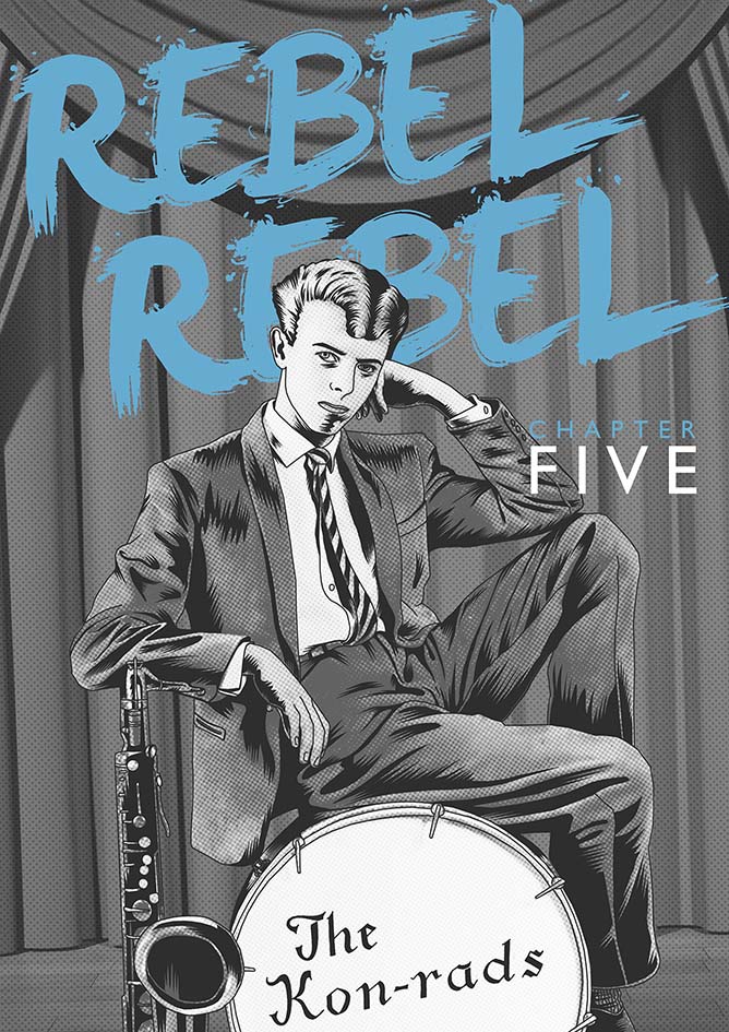 REBEL REBEL The graphic biography of David Bowie – Chapter Five