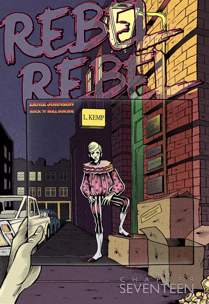 REBEL REBEL The graphic biography of David Bowie – Chapter Seventeen
