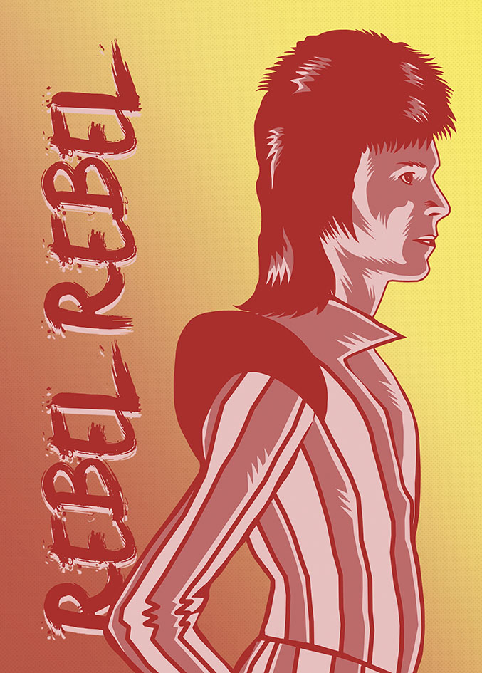 REBEL REBEL The graphic biography of David Bowie – Chapter One (1st Edition)